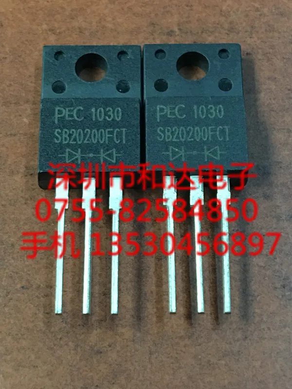 SB20200CT FEC  TO-220F 200V 20A