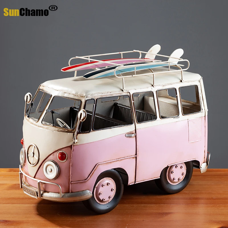 Creative Model Pink Car Living Room Decoration Modern Home Wine Cabinet TV Bedroom Decorations Accessory Home Decor Accessories