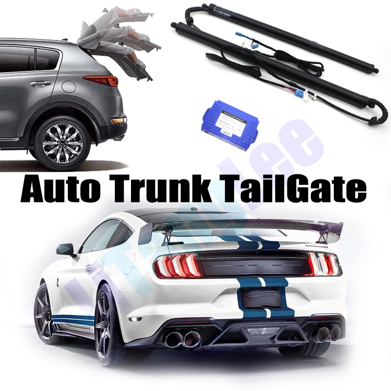 Car Power Trunk Lift For Mustang GT 350 500 2015~2024 Electric Hatch Tailgate Tail Gate Strut Auto Rear Door Actuator