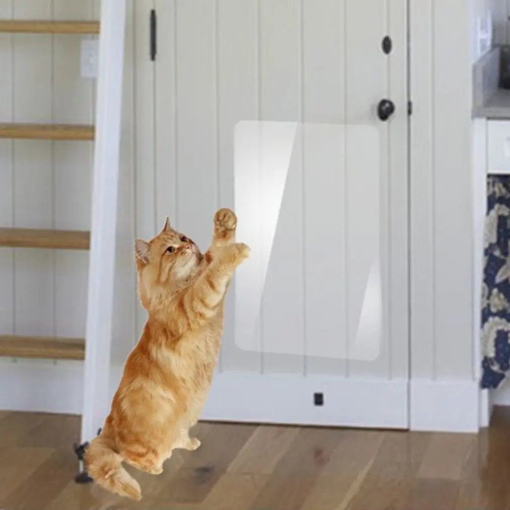 Protector de muebles para gatos, rollo de cinta antiarañazos, prevención de arañazos, pegatina transparente para sofá