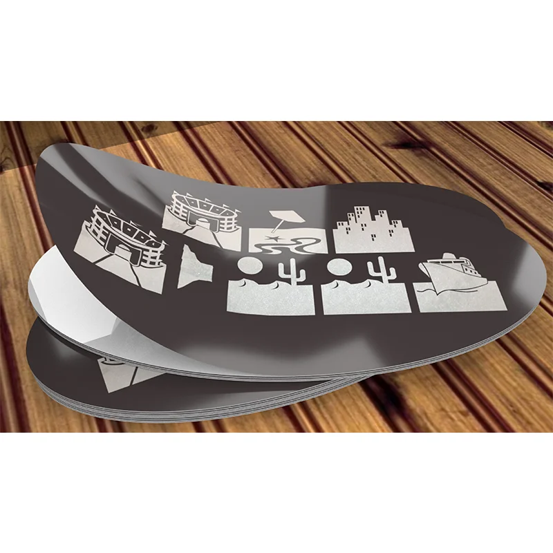 Foliedruk Vinyl Sticker Labels Afdrukken