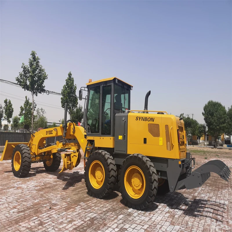 SYNBON Road Construction Machine Small New Motor Mini  Grader SY130C