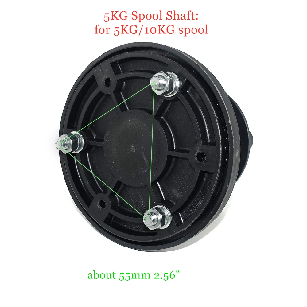 Arbre de bobine de fil de soudure MIG de Style européen, 15KG D300 K300 300mm 5KG D200 200mm pour Machine à souder
