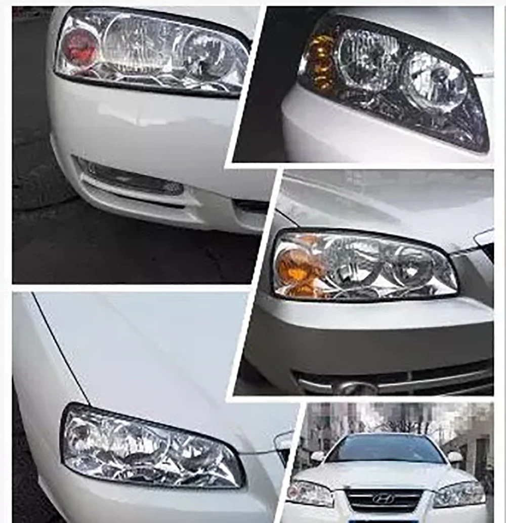 Car Transparent Headlight Glass Shell Lamp Shade Headlamp Lens Cover For Hyundai Elantra 2004 2005 2006 2007 2008 2009 2010