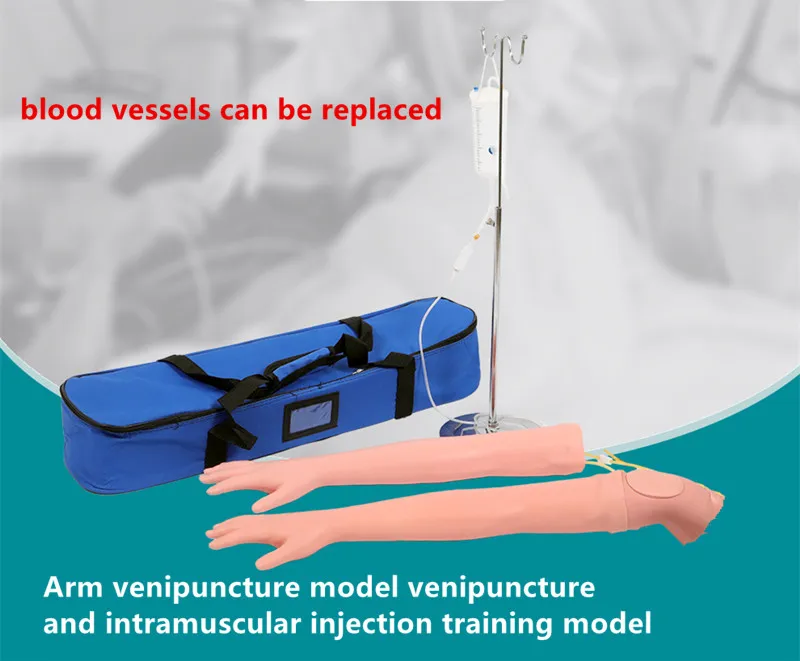 Praktijk Arm Venapunctie Model Venipuncture En Intramusculaire Injectie Training Model Arm Huid En Bloedvaten Kan Vervan