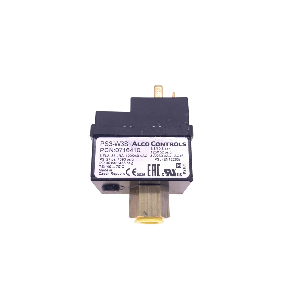 2pcs/lot genuine 1624923500=ALCO PS3-W3S 8.5/10.5bar pressure switch SWITCH PRESS