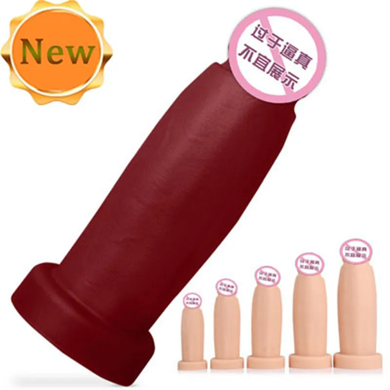 latest Huge Anal Dildo Silicone Big Butt Plug Anal Dilator G spot Stimulator Sex Toys for Women Men