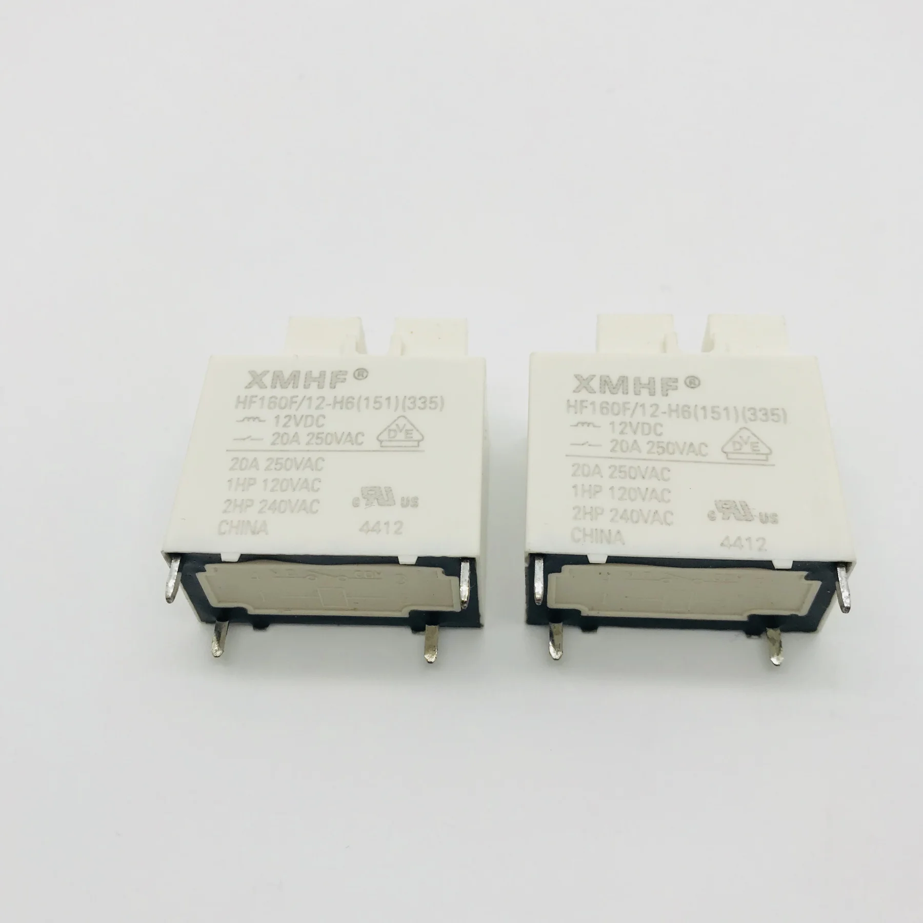 

HF160F-12-H6(151)(335) 012VDC 20A 250VAC relays