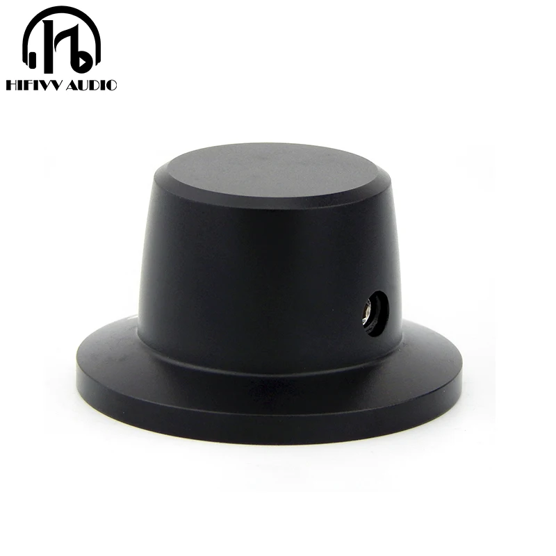 Aluminum Volume knob For HIFI Audio Amplifier Potentiometer Handle Diameter 44mm Height 22mm