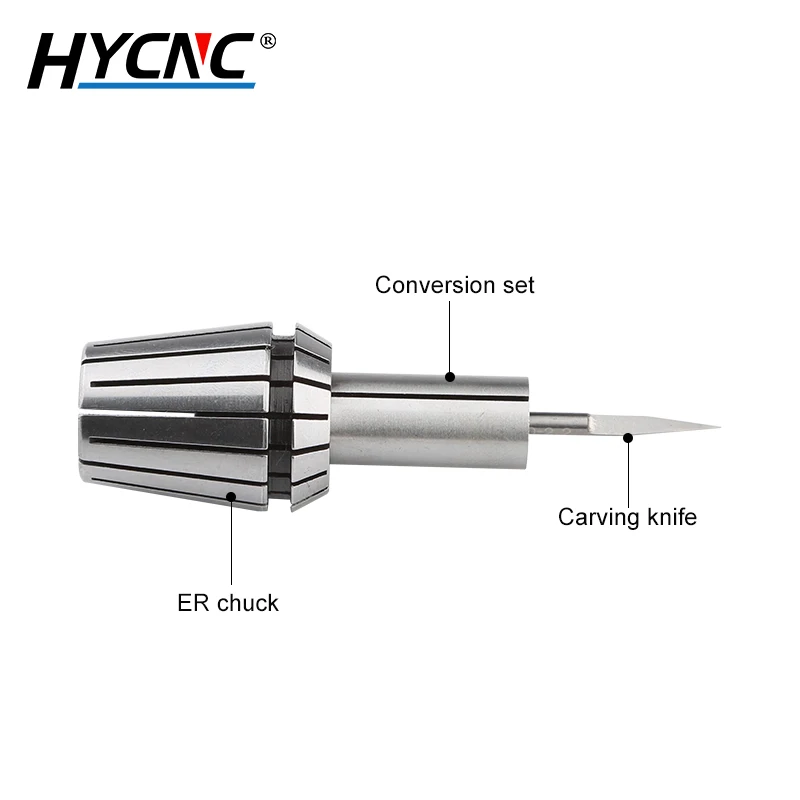 1pc engraving chuck CNC milling cutter conversion sleeve engraving position conversion adapter chuck diameter tube sleeve