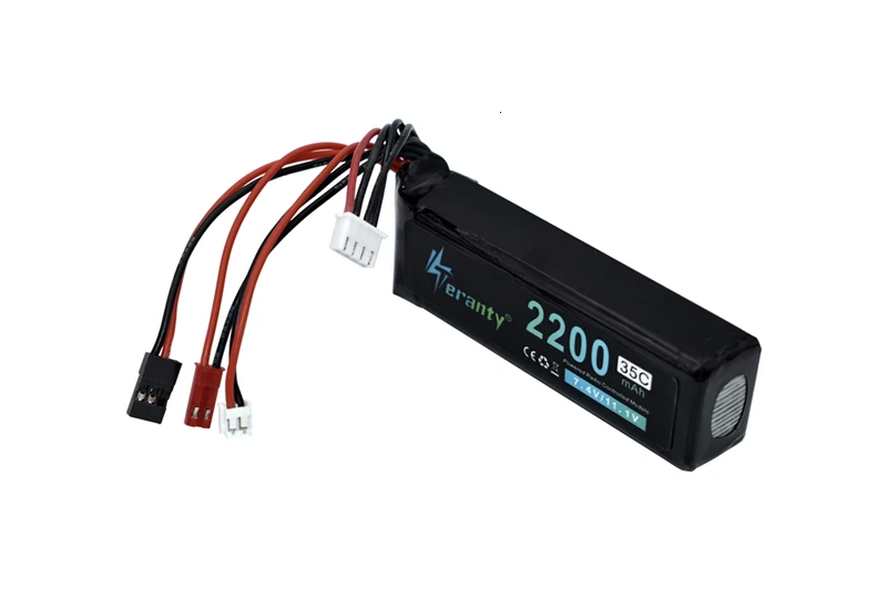 Teranty 11.1V 2200mAh LiPo Battery for Walkera DEVO 7 DEVO 10 DEVO12E F12E WFLY9 RadioLink AT9 AT10 Transmitter 3S 11.1v Battery