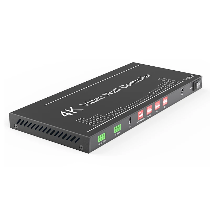 4K@60Hz 2x3 3x2 Video Wall Controller 1 In 6 Out  Video Wall Controller For Advertising Playing Equipment