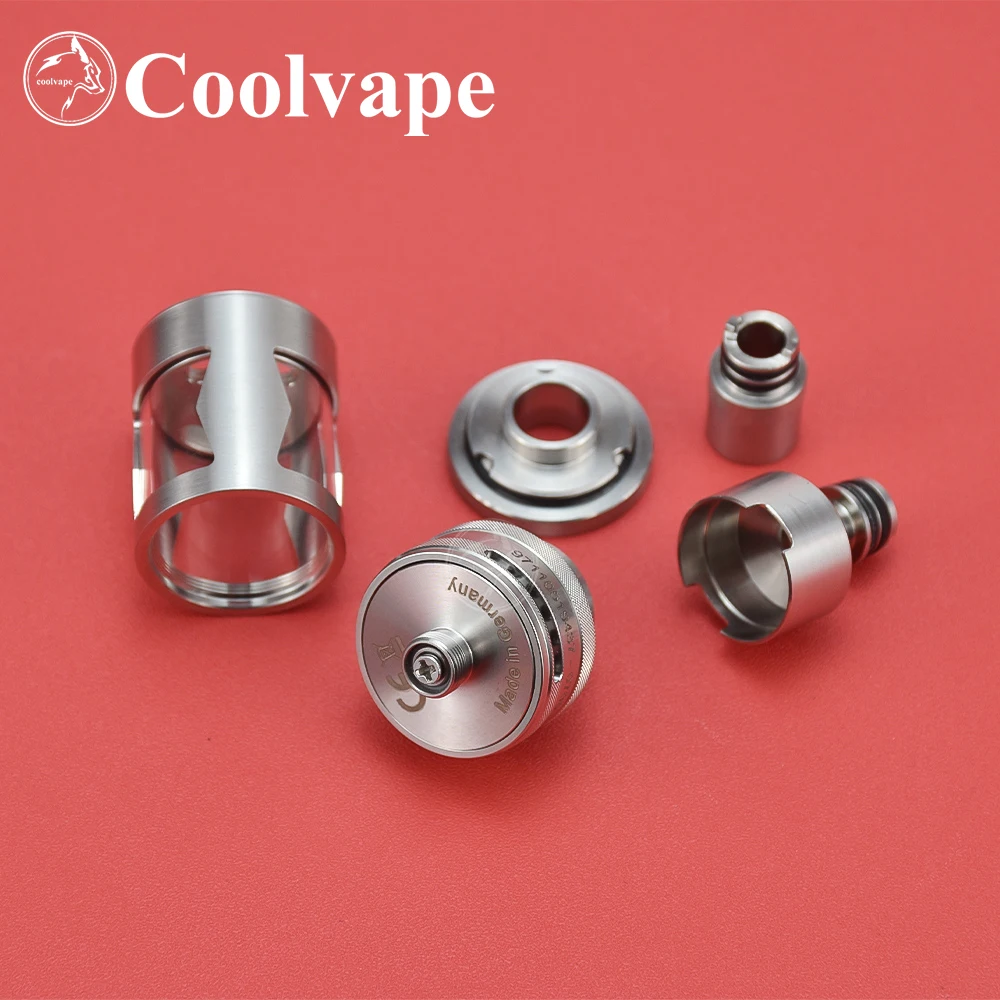 WOLF COOLVAPE Taifun III Mini Style Taifun GT3 MINI 2.5 316 SS rebuild able 23.6 vape accessory for accessories - gallery image 3