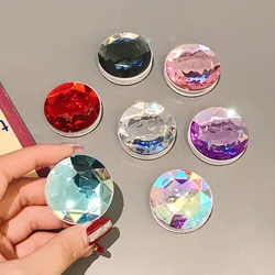 Holographic Prism Laser Holder Stand for Phone Colourful Expanding 3D Diamond Grip Bracket Finger Ring for Smart Phone Stand