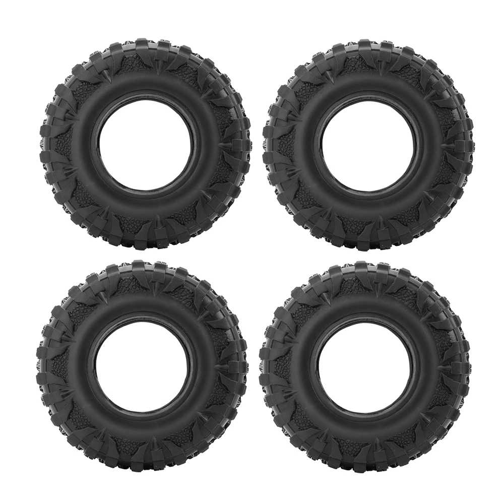 YEAHRUN 2.2 inch Rubber Wheel Tires OD 120mm dla TRX-4 Axial SCX10 II 90046 Wraith 1/10 RC Crawler Car Truck Model Upgrade Parts