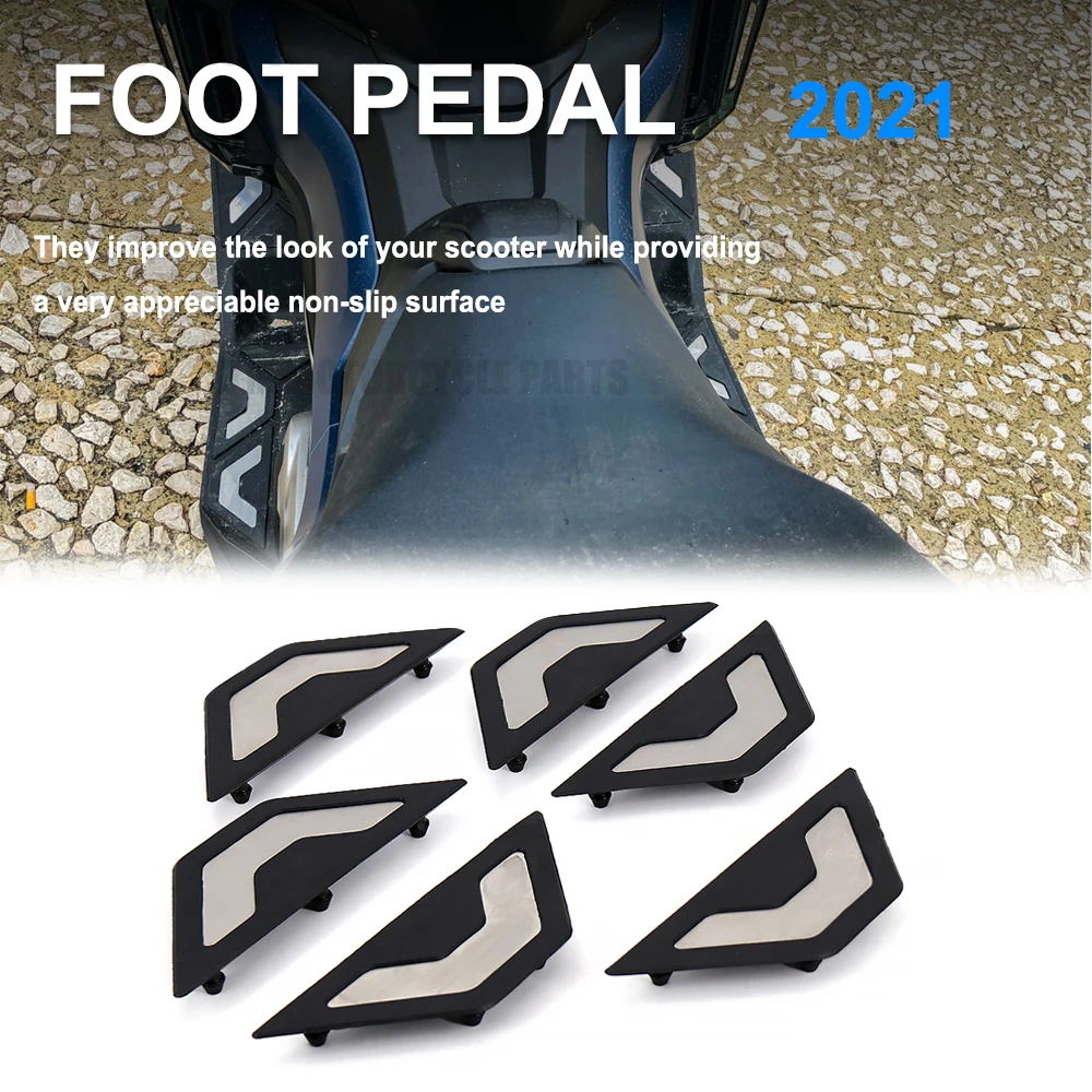 

New For HONDA For FORZA 750 For Forza750 For Forza 750 2021 Footboard Steps Motorbike Footrest Pegs Plate Pads