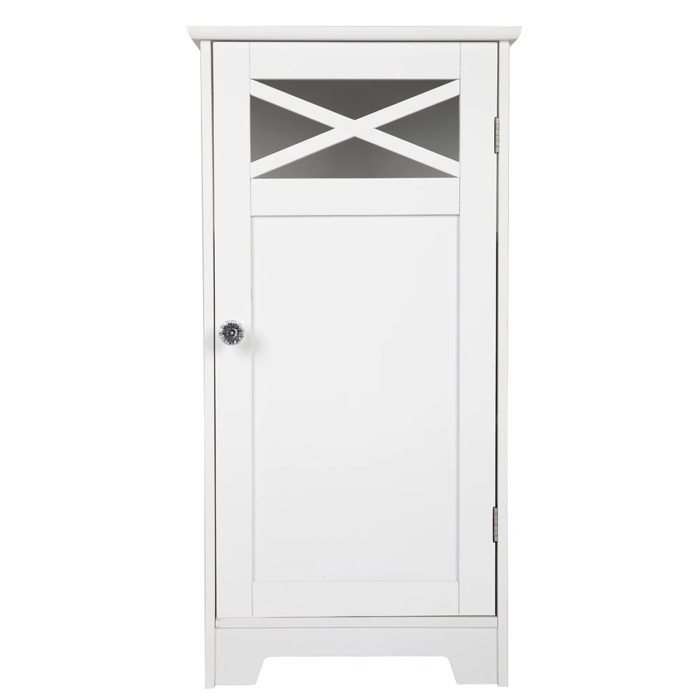 Single Door Fork Bathroom Cabinet White The Bathroom Ark