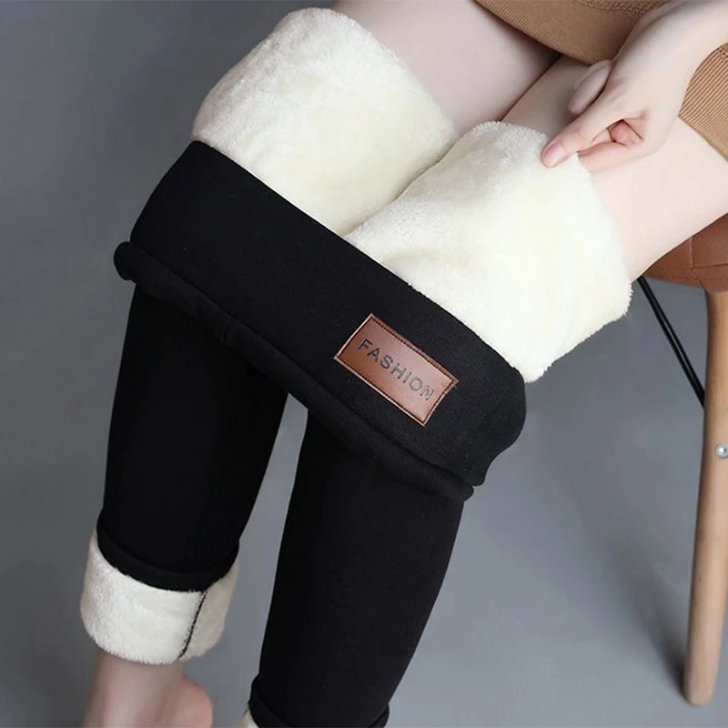 2023 Winter Women Leggings High Waist Velvet Warm Pants Soft Comfy Ladies Casual Pants Fashion Stretchy Flexible Leggings S-5Xl