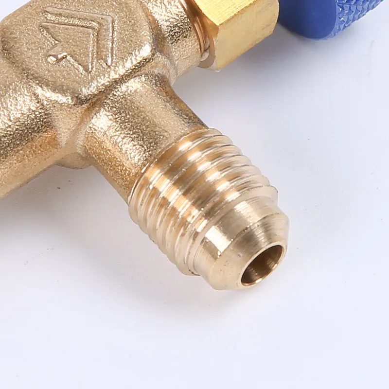 R410a R22 Refrigeration Tool Air conditioning Safety Valve Adapter Fitting 1/4