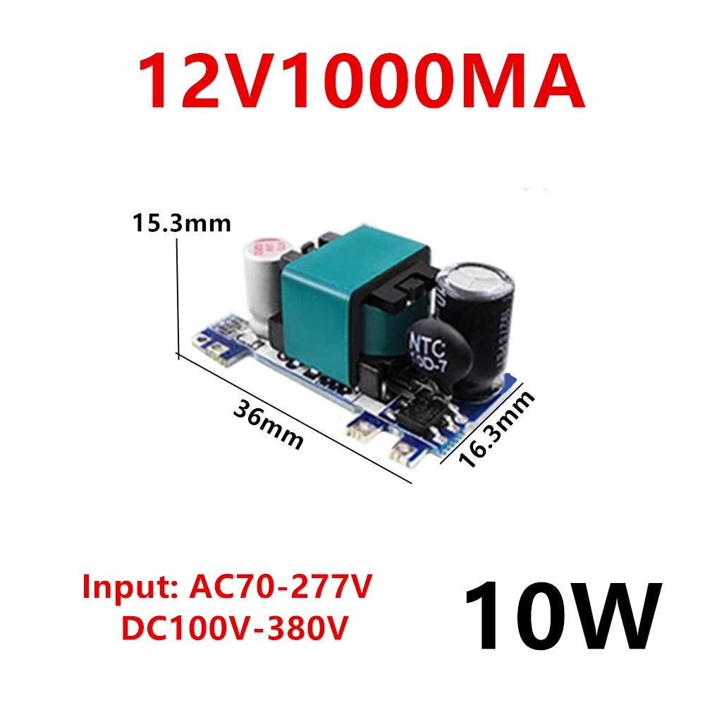 10 Pezzi Modulo Convertitore Buck AC-DC 5V 3.5W 700mA – Alimentatore Step Down