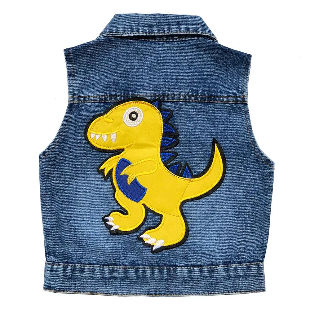 

1-5Years Children Toddler Kids Little Boys Denim Vest Spring Autumn Vest Coat Outfit