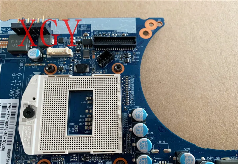 Original For CLEV0 W650SR W670SR K610C K590C K710C Notebook Motherboard 6-71-W6500-D03  6-77-W65SHE0-D03 GT750M 100% Test OK