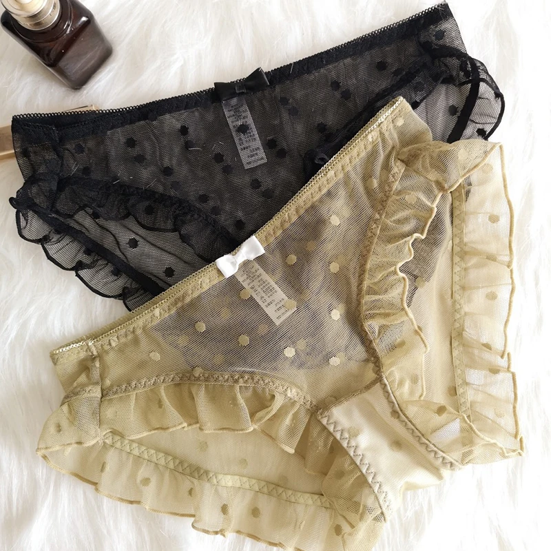 Women\'s Underwear Panties Sexy Lace Underwear Low Waist Briefs Seamless Underwear Hollow Out Lace Underpants Sexy Girl Panties