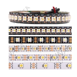 DC 5V SK6812 RGBW RGBWW RGBNW WWA taśma Led 4 w 1 podobny WS2812B 30 60 144 LEDs indywidualne adresowalne światło Led 1m 2m 5m