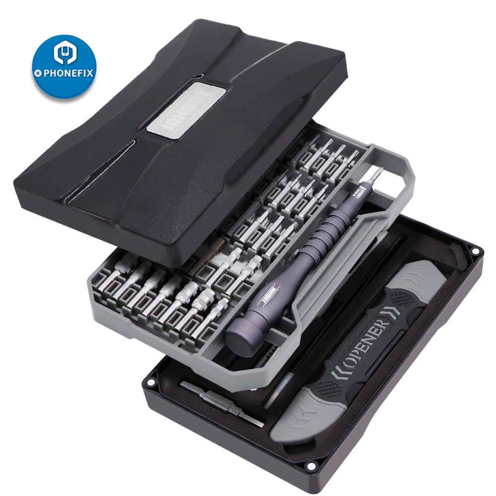 JM-8173 69 in 1 Nero Classico di Precisione Set di Cacciaviti Mobile Kit di Strumenti di Riparazione Del Telefono Cacciavite Magnetico Kit per La Riparazione Iphone