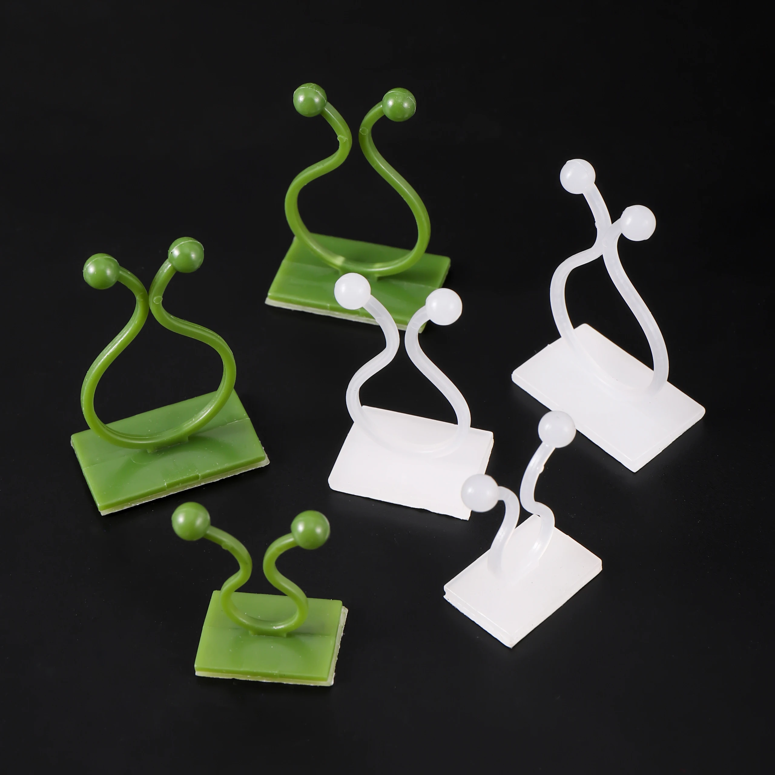 

Plant Climbing Wall Self-Adhesive Fixed Buckle Hook Fastener Tied Fixture Vine Buckle Hook Garden Plant Wall Climbing Vine Clips