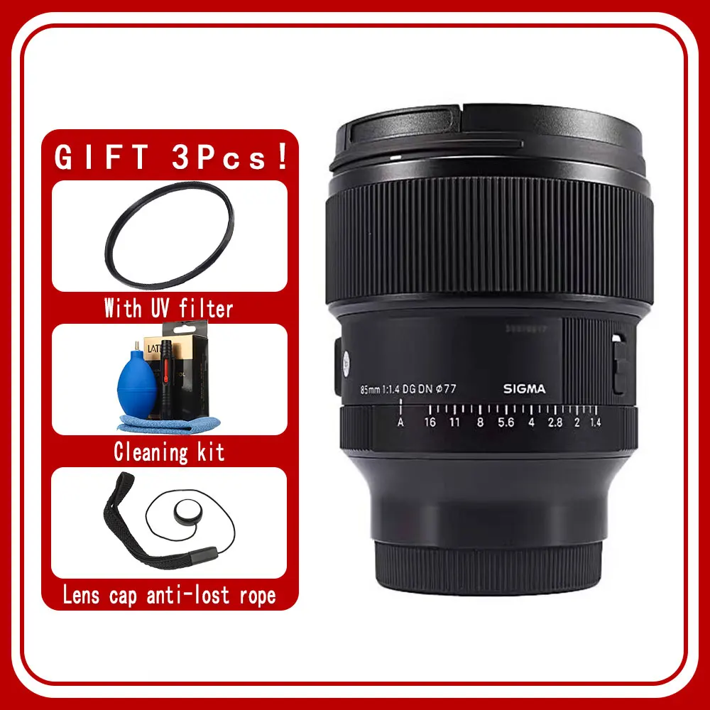 Sigma 85mm F1.4 DG DN Art Lens for Sony E mount