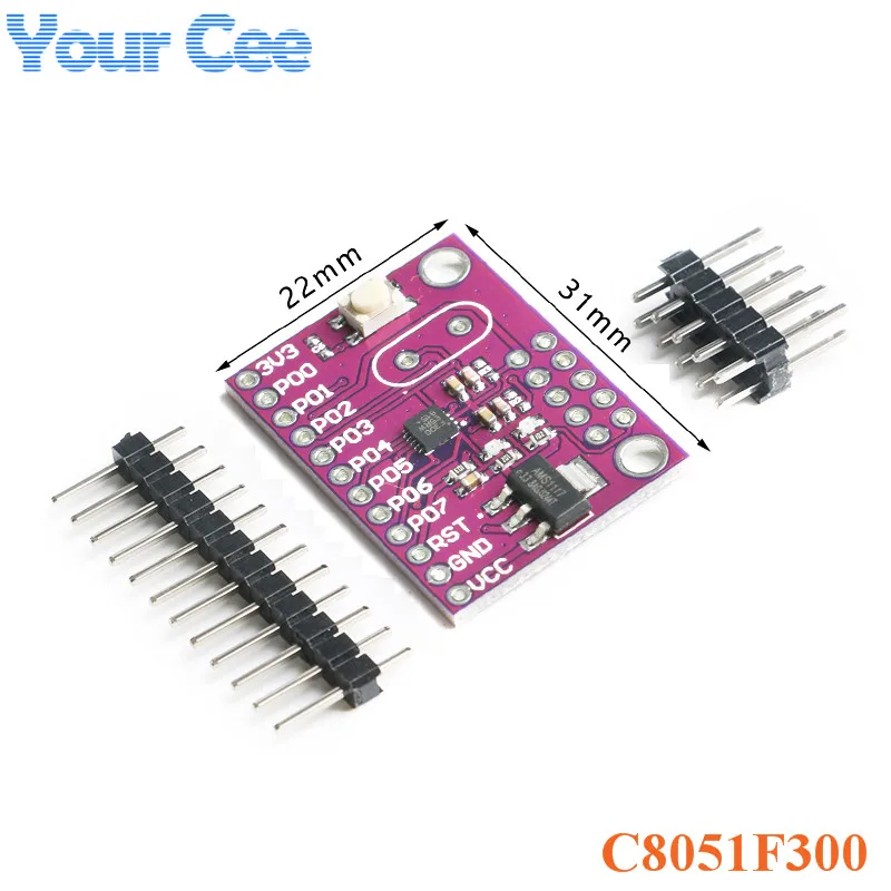 CJMCU-8051 C8051F300 MCU Микроконтроллер Основная плата разработки Модуль печатной платы для промышленного управления