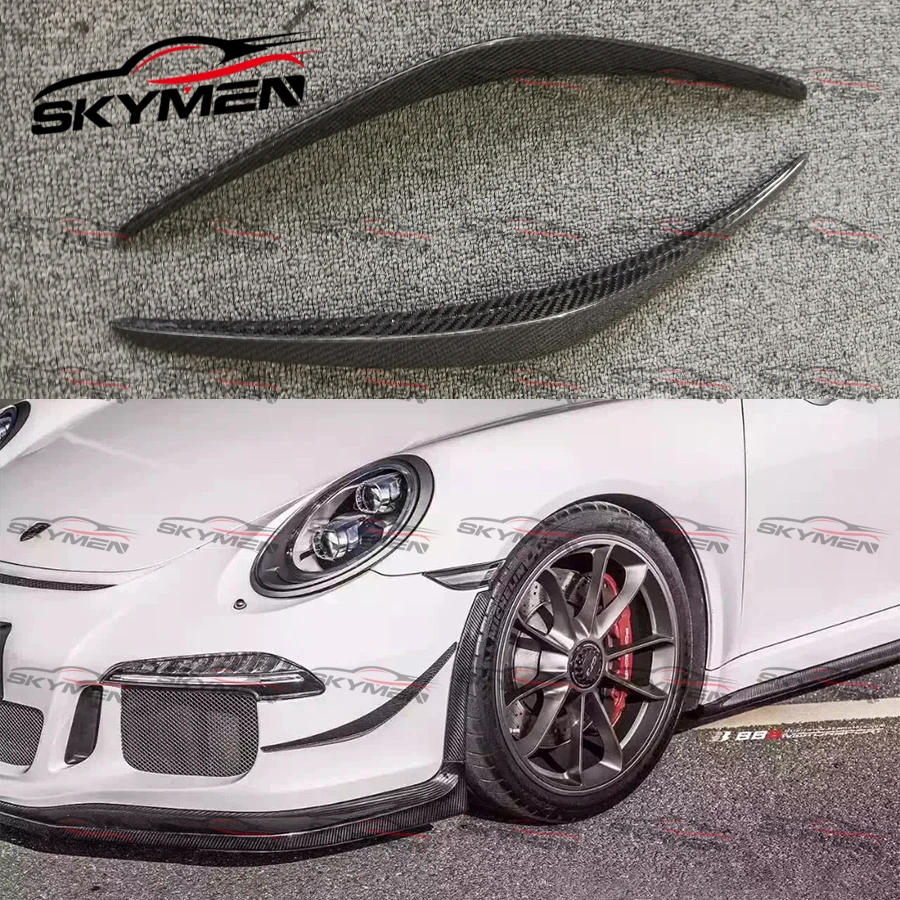 カーボンフロントバンパーカナードポルシェ911 GT3 aprスタイルの車の