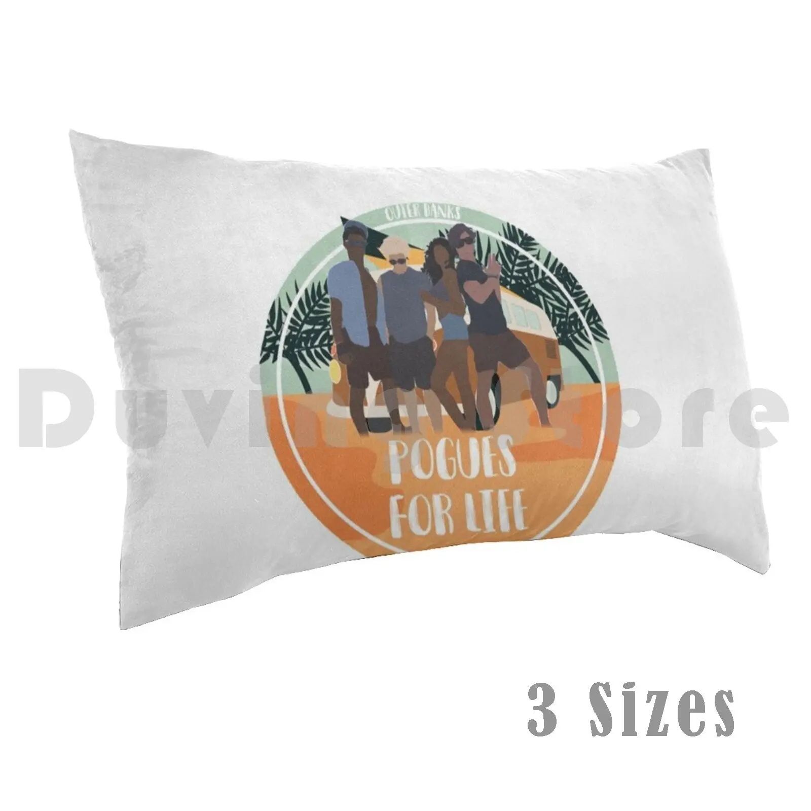 Pouge Life Gang Pillow Case Printed 35x50 Outer Banks Obx Outer Banks Show Outer Banks Jj Jj Outer Banks John