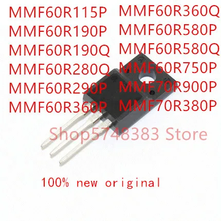 10 sztuk MMF60R115P MMF60R190P MMF60R190Q MMF60R280Q MMF60R290P MMF60R360P MMF60R360Q MMF60R580P MMF60R580Q MMF60R750P MMF70R900P