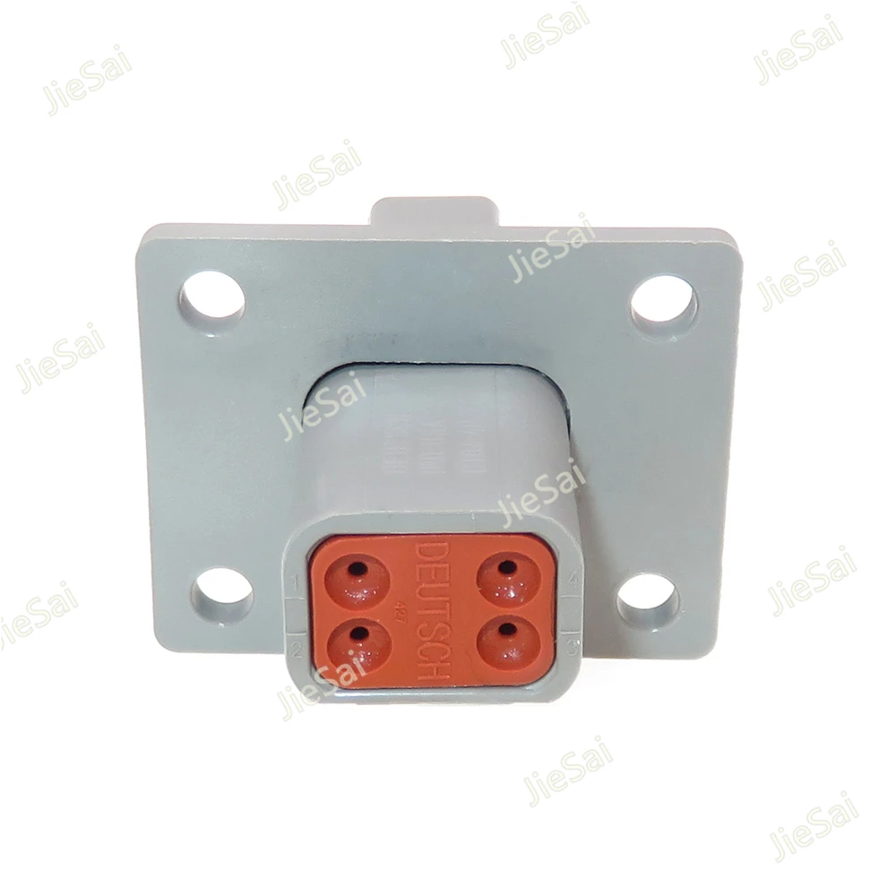 Conector de cable impermeable para coche, accesorio de 4 pines, toma de conector sellada, DT04-4P-L012, rectangular