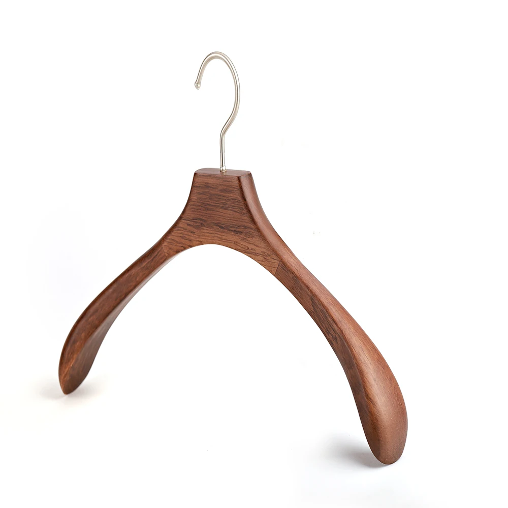 Wide Shoulder Wooden Clothes Hanger  Luxury Suit Hangers for Closet  Wardrobe Cabides Para Roupa Wide Shoulder Coat Hanger