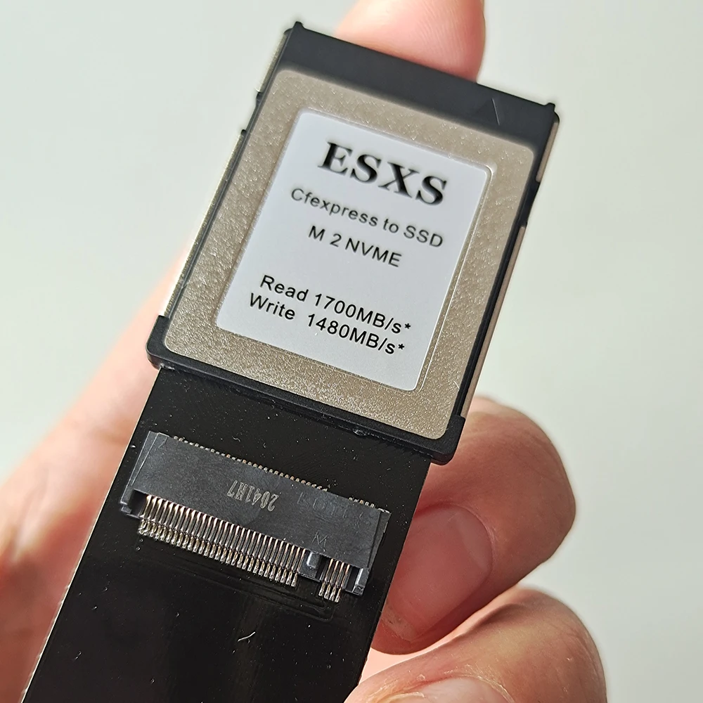 ESXS CFexpress to SSD M.2 NVMe memory card R5 Z6Z7 XBOX Expansion card CFe converter Canon