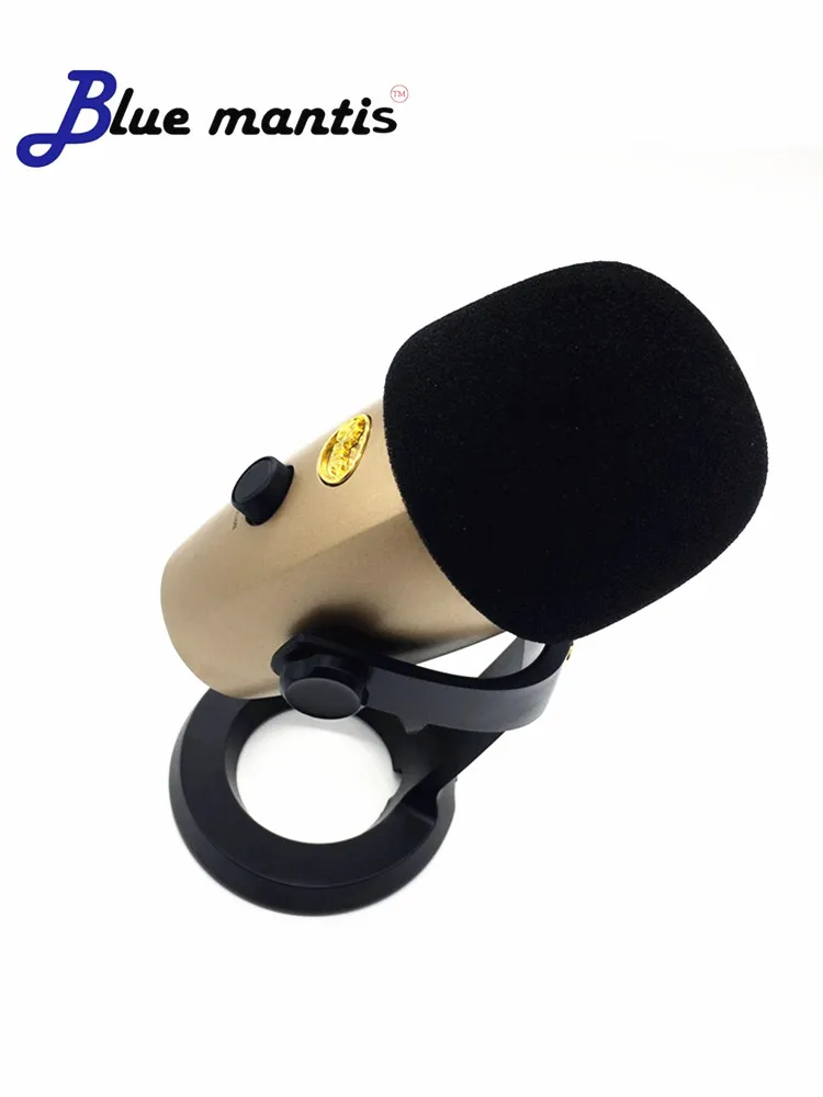 Foam Microphone Windscreen for Blue Yeti Nano condenser microphones- as a pop filter for the microphones Blue Yeti Nano