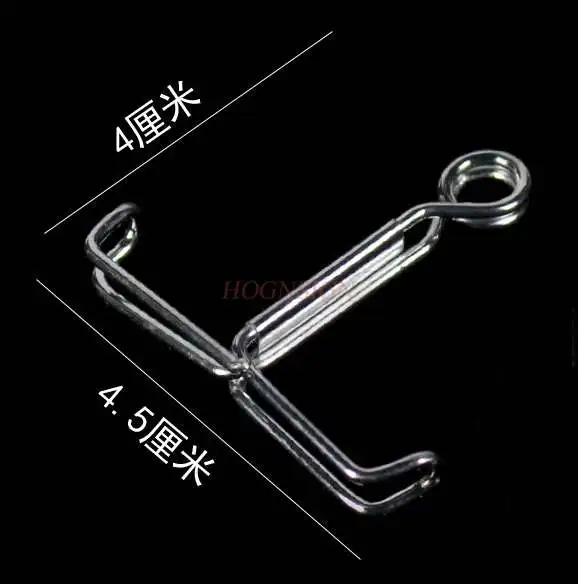 Waterproof clip latex tube clip spring spiral waterstop clip chemical biology laboratory equipment teaching instrument