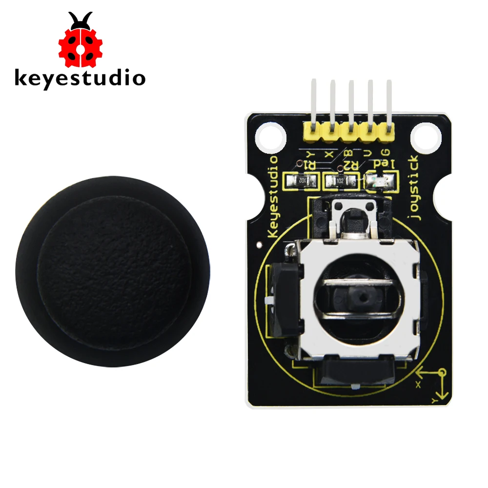 Keyestudio Dual-axis XY Joystick Module PS2 Joystick Control Lever Sensor  for arduino Diy Kit