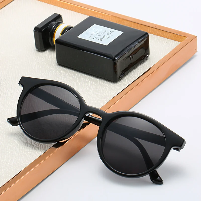 Anti-UV Round Finished Myopia Sunglasses Women Men Short Sighted Eye Glasses 0 -0.5 -1.0 -1.5 -2.0 -2.5 -3.0 -3.5 -4.0 -4.5 -6.0