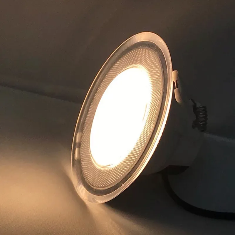 Luz descendente LED para interiores, lámpara empotrada de 230V, 5W, 7W, 9W, 12W, 15W, para dormitorio, cocina y baño