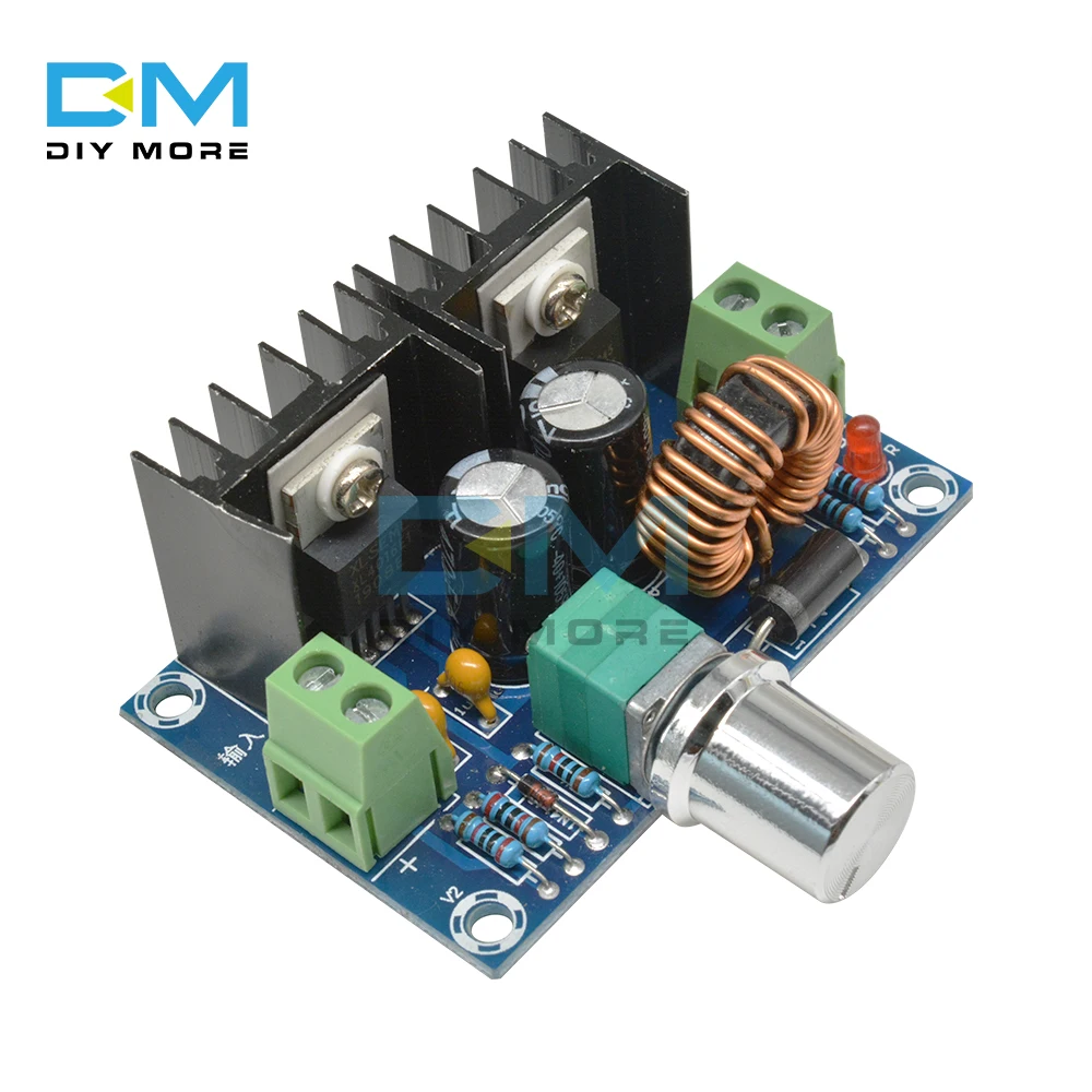 XH-M401 DC-DC Step Down Buck Converter Power Supply Module XL4016E1 PWM Adjustable 4-40V To 1.25-36V 8A 200W Step Down Board