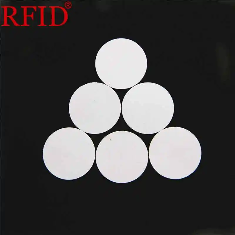 ID 125khz EM4100 TK4100 25mm Read Only Access Control Keyfob RFID White Coin Crad Time Attendance System Card Fast Shipping 1pcs