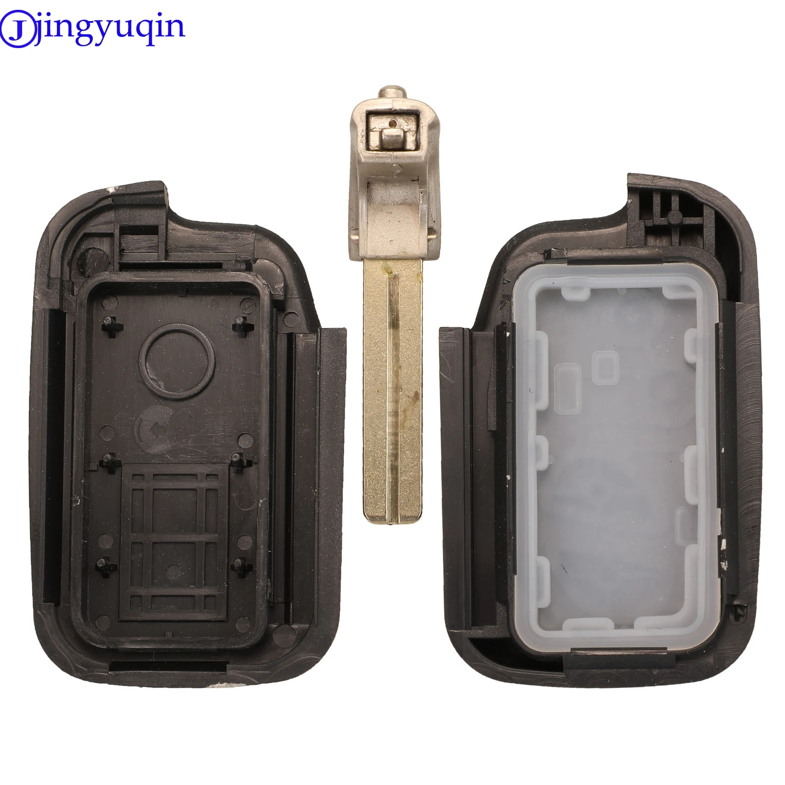 Jingyuqin inteligente caso remoto chave, 3 + 1 botão Fob, Keyless entrada Shell, em branco para LEXUS IS250, ES350, GS350, LS460, GS
