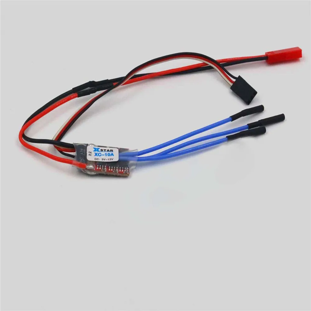 1S-2S KV10300 Brushless 1220 Motor Dual-way 10A ESC for Mini Q Car RC Car Lithium Battery Spare Parts For SCX-24 Toy Accessories