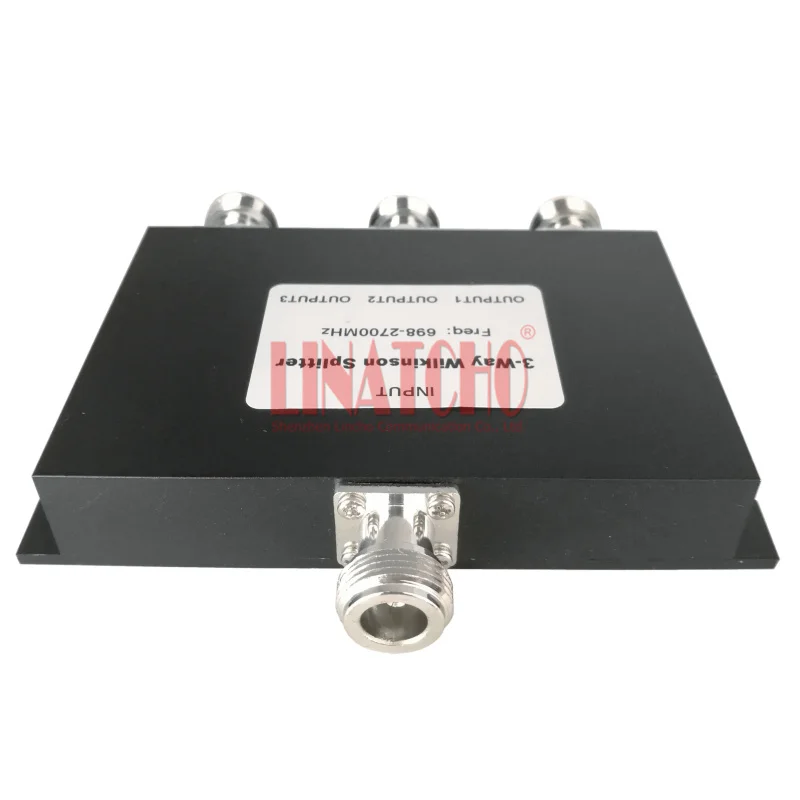Antenas de refuerzo de señal, divisor wilkinson de 3 vías, 698-2700mhz, 2600MHz, GSM, 3G, 4G, WIFI, LTE