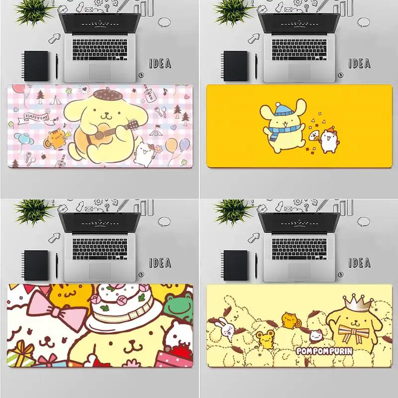 

Cute pompompurin Mouse Pad table Rug PC Laptop Computer IPAD Notebook Rubber Wholesale Mat