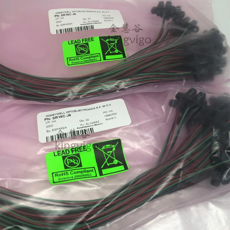 Honeywell – câbles numériques capteur HALL SR16C-J6, SR16C